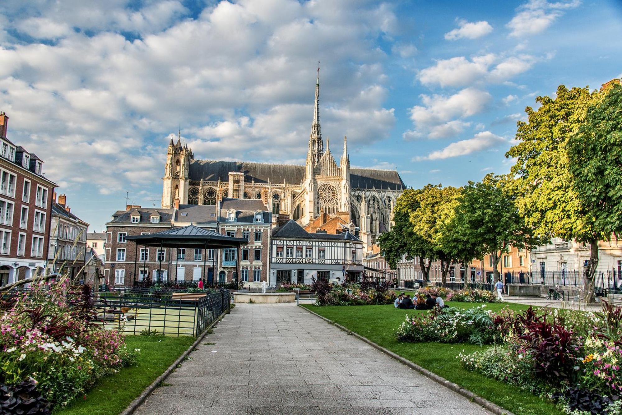 Bienvenue Au Parc St Pierre Apartment Amiens Bagian luar foto
